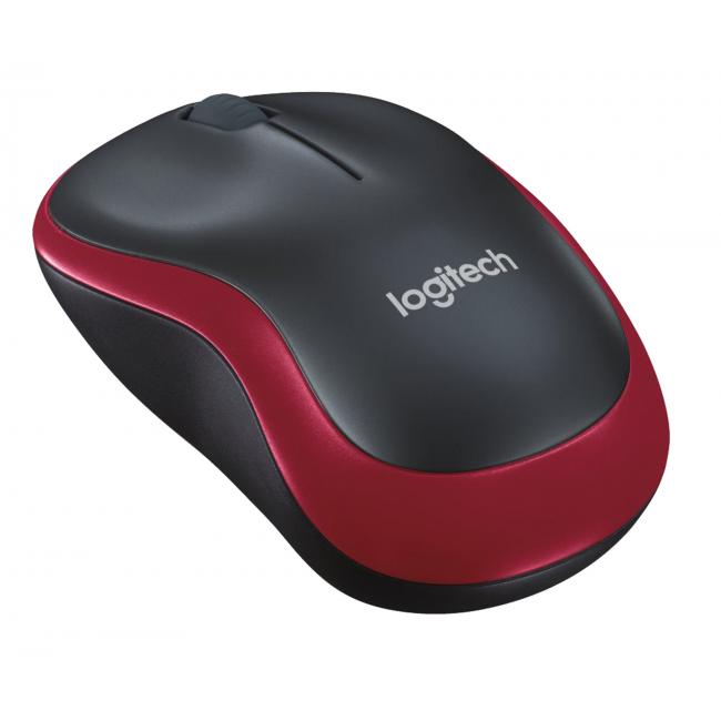 [LG002240] Mouse Logitech M185 red, wireless, optical