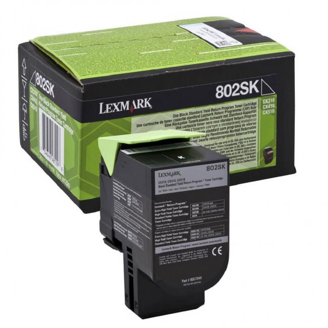 [LK024904] Toner Lexmark 802SK čierny (2 500 str.) pre CX310/CX410/CX510