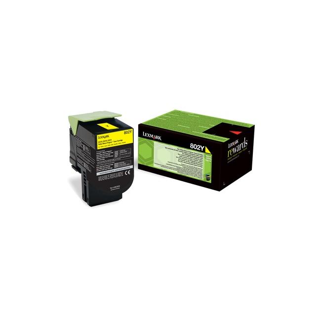 [LK030897] Toner Lexmark 802Y žltý (1 000 str.) pre CX310/CX410/CX510