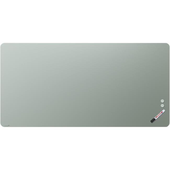 [LM104363] Board GLASSBOARD matte round corners 100x150, green