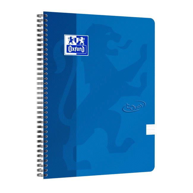 Pad Oxford Nordic Touch blue, A4+, 70 sheets, lined