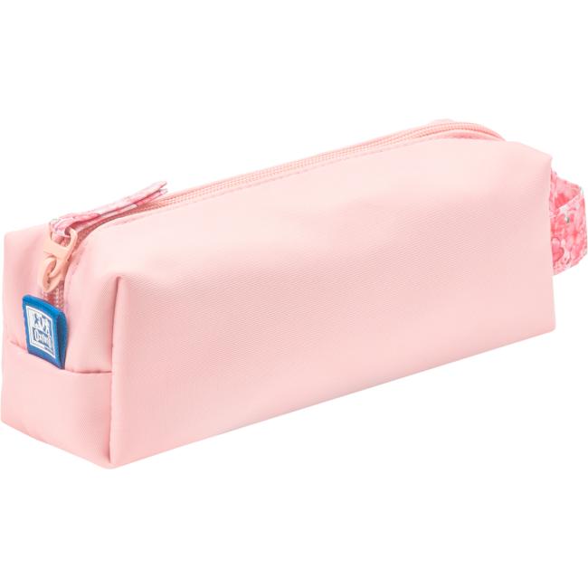 Pen case Quattro Oxford Flowers orange