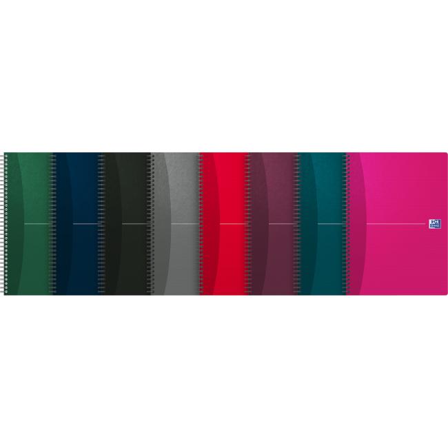 Oxford Essentials blok, A4, 90 listov, linajkový, zmiešané farby