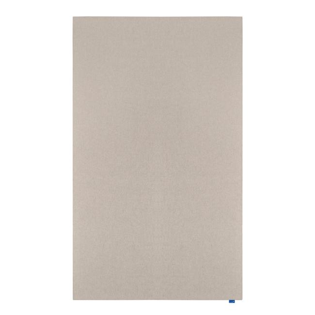 [LM144221] Textile acoustic pin board WALL-UP vertical 200x119.5 cm fine beige