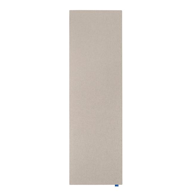 Textile acoustic pin board WALL-UP vertical 200x59.5 cm fine beige