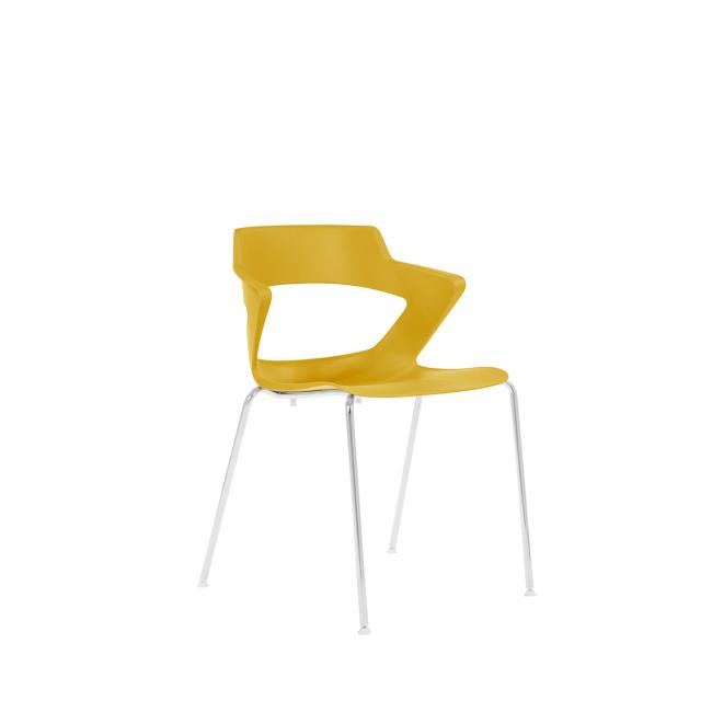 Aoki dining chair, orange