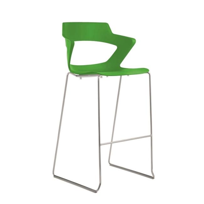 Bar stool Aoki Bar, green