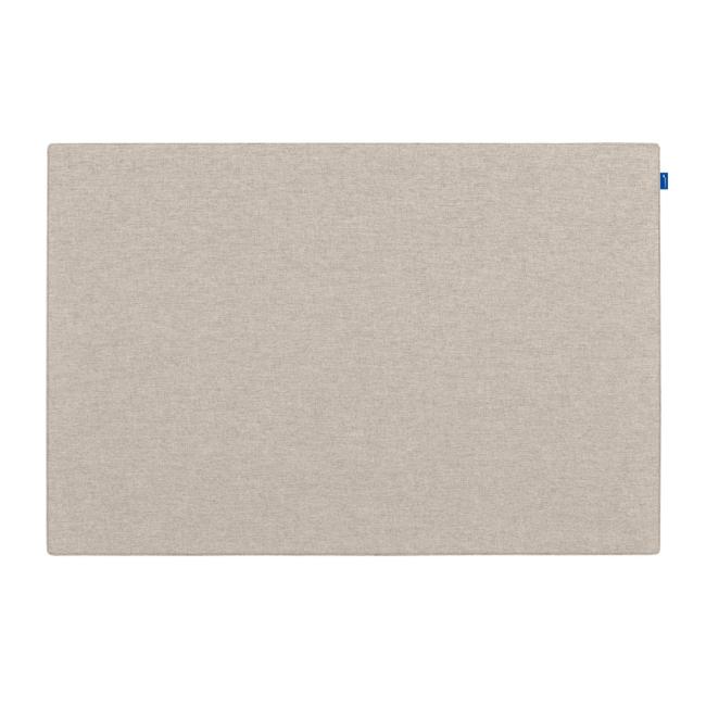 Textile acoustic pin board BOARD-UP 75x100 cm soft beige
