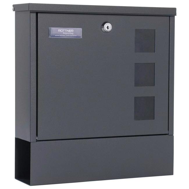 Lago mailbox, anthracite