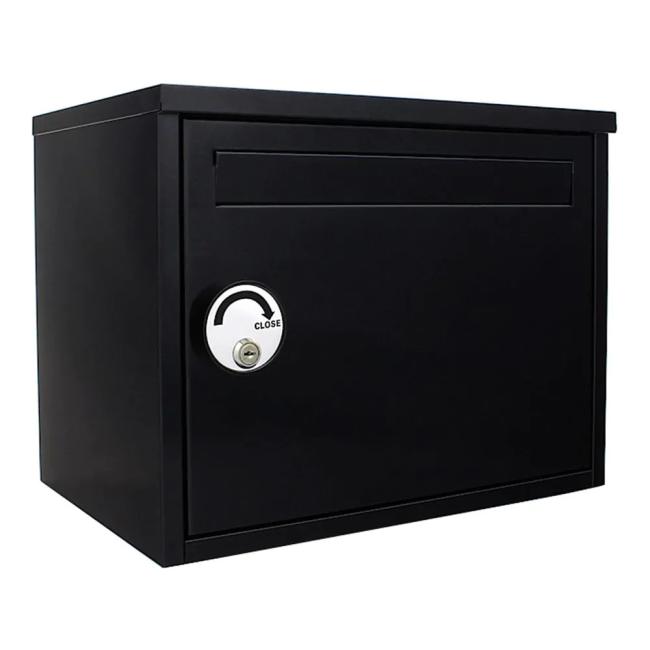 Parcel Keeper 350 parcel post box, black