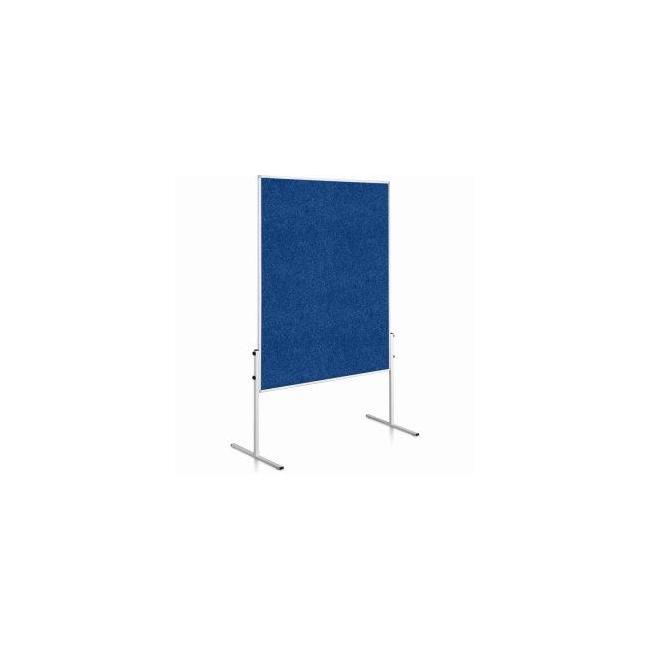 [LM206100] Felt presentation board 150x120 cm ECONOMY blue non-glazed.