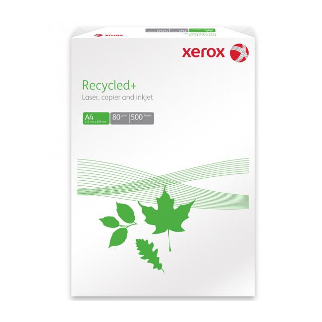 Copy paper Xerox Recycled + A4, 80g CIE 85