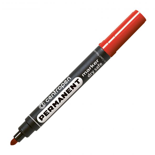 Permanent marker Centropen 8510 red