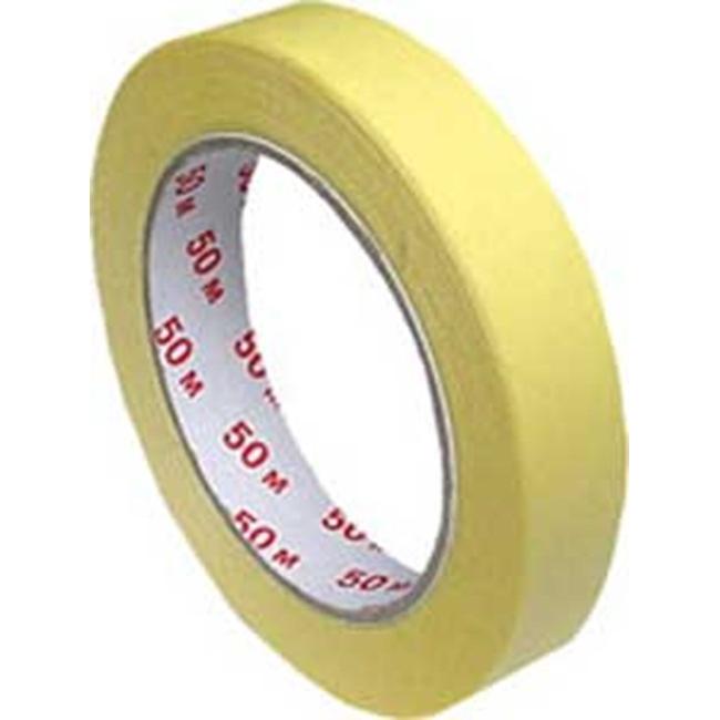 Camouflage crepe tape 19mm x 50m yellow
