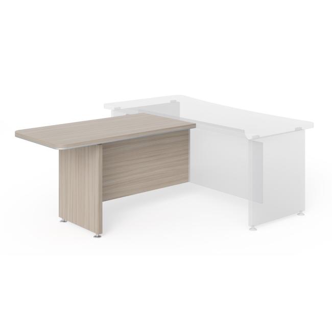 [LZ000111] Additional table Lenza Wels, 130x76.2x70cm, driftwood