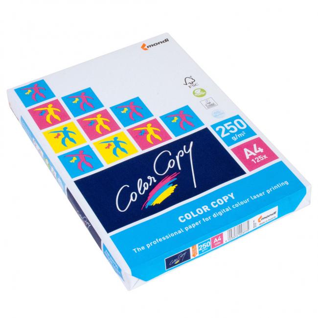 Color Copy A4 paper, 250g, 125 sheets