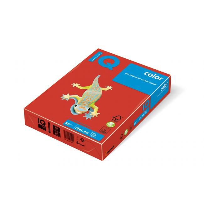 [PA001220] Farebný papier IQ farba tehlovo červená ZR09, A4, 80g