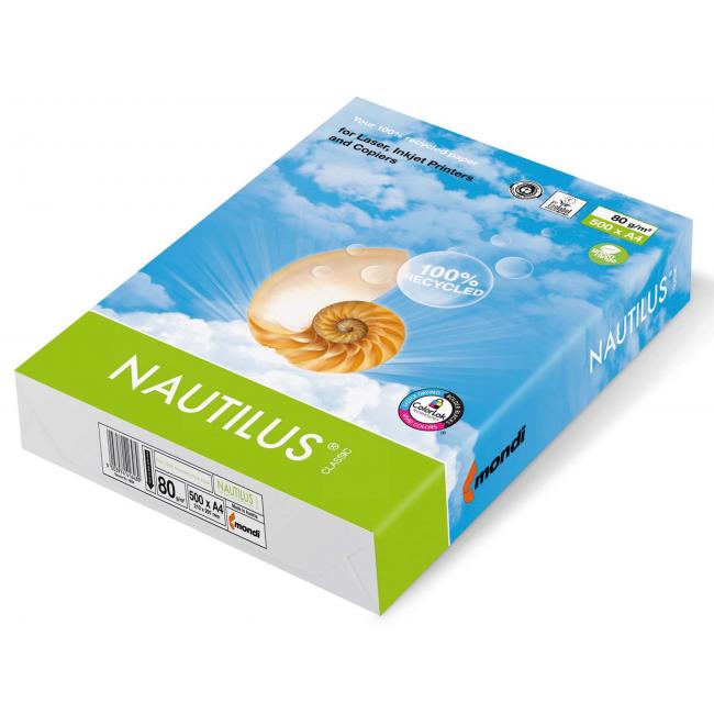 [PA001360] Copy paper Nautilus Classic recycled A4, 80g, CIE 112