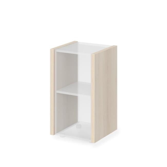 [LZ000290] Side cladding boards Lenza Wels, 42.7x77.4x3.8cm, light agate