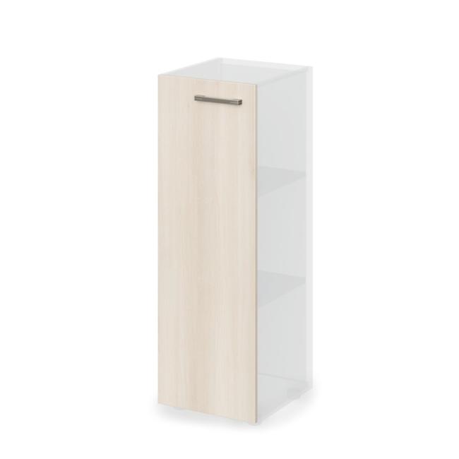 Lenza Wels wardrobe door, hinges on the left, 39.6x116.2x1.8cm, light agate