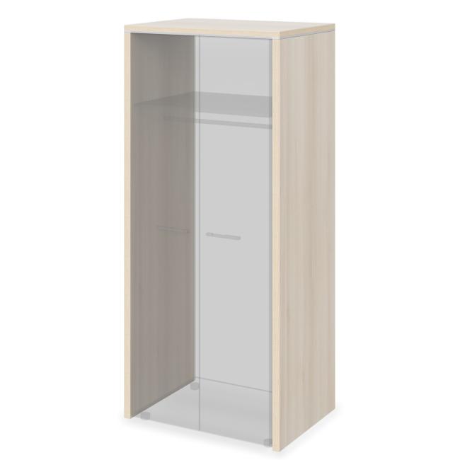 Complete lining. Lenza Wels board, only for deep wardrobe, 87.8x197.6x62.9cm, light agate
