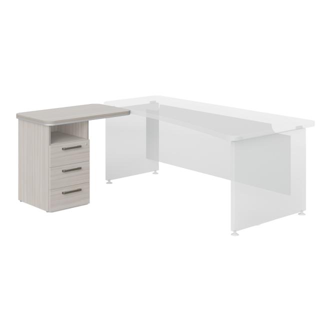 [LZ000711] Port container L niche Lenza Wels, 90x76.2x55cm, driftwood