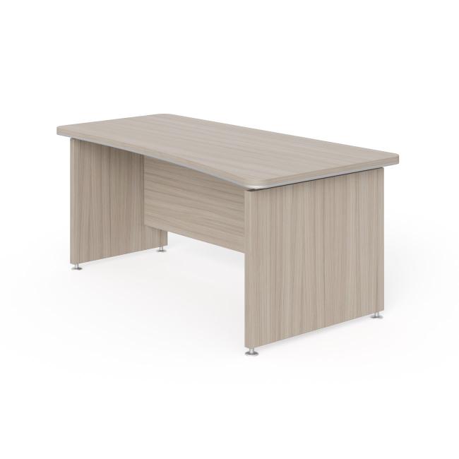 [LZ001321] Lenza Wels work table, narrowed on the left, 180x76.2x94.8/78cm, driftwood
