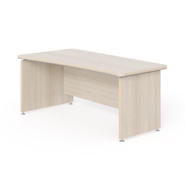 [LZ001340] Lenza Wels desk, narrowed right, 180x76.2x94.8/78cm, light agate