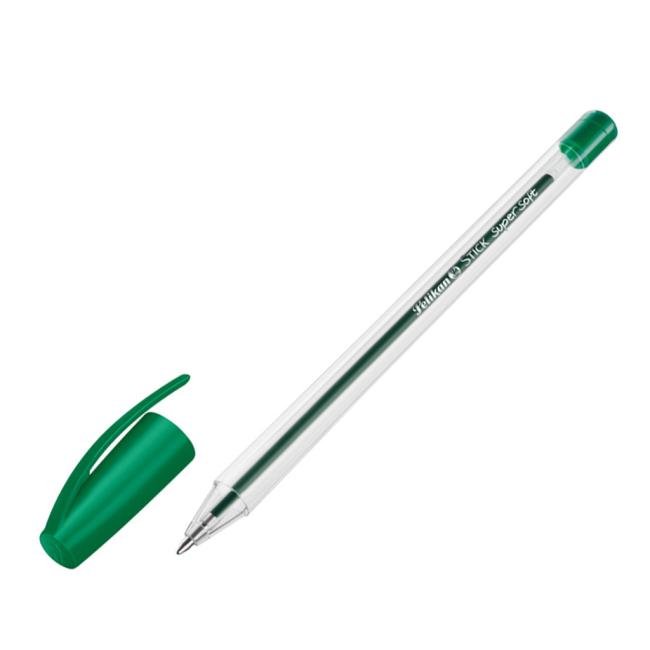 Ballpoint pen Pelikan Stick super soft green 50 pcs