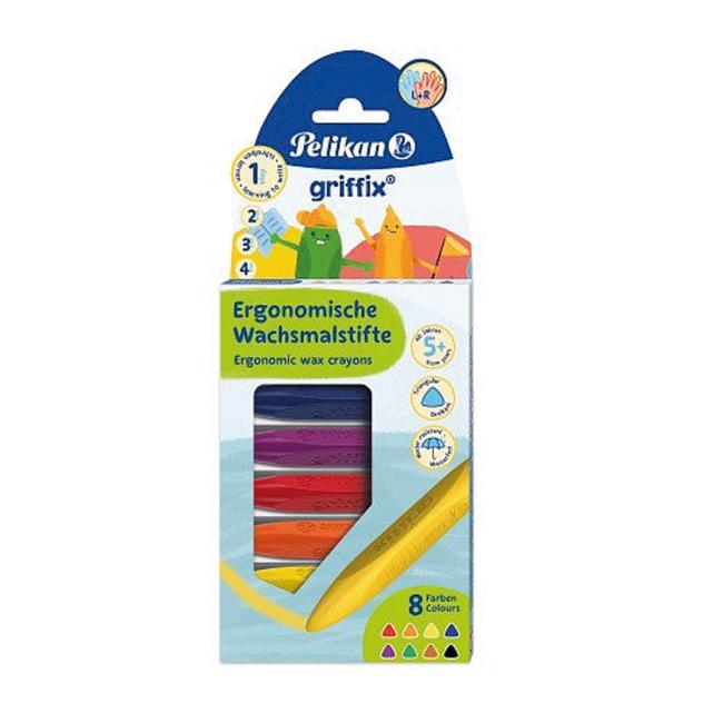 [PE700832] Pelikan Griffix 8S triangular wax crayons
