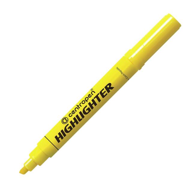 Highlighter Centropen 8552 (8852) yellow