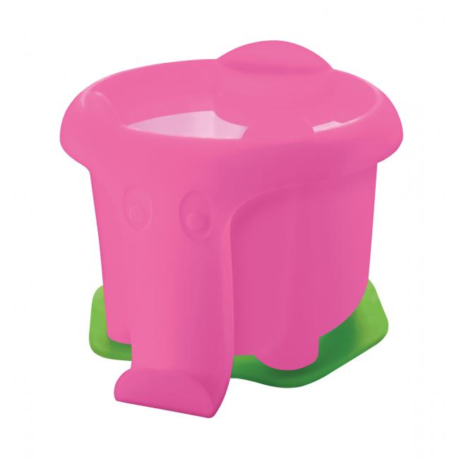 [PE808998] Pelikan plastic cup for water colors in the shape of an elephant, pink