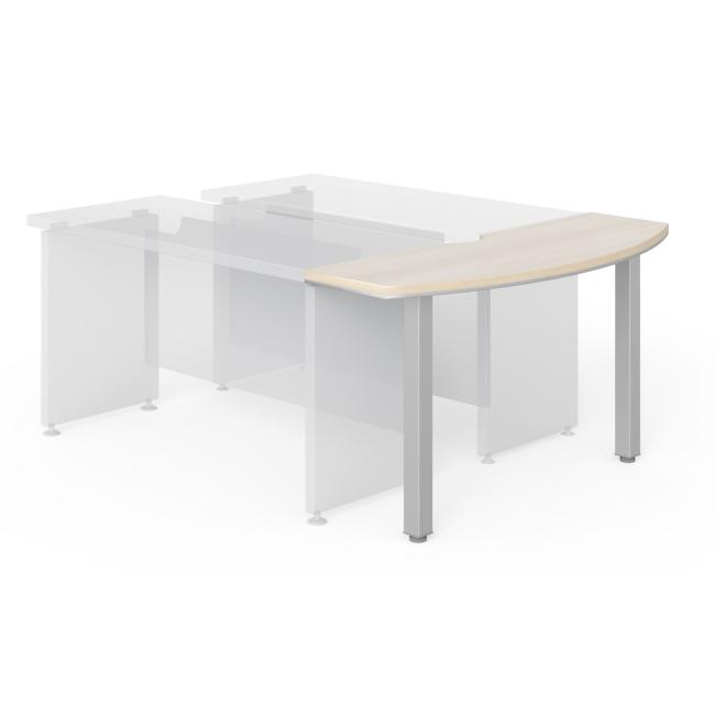 End element Lenza Wels, 140x76.2x50cm, light agate