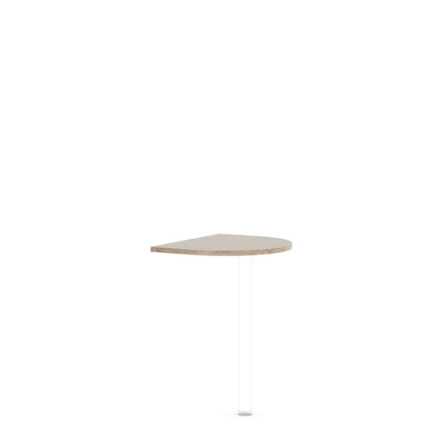 [LZ002404] Additional table without BASIC leg, 60x2.2x50cm, Sonoma oak