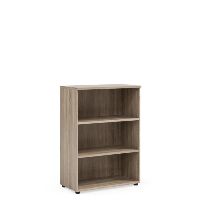 [LZ002854] Knižnica BASIC, otvorená, 80x40x111,7cm, dub sonoma