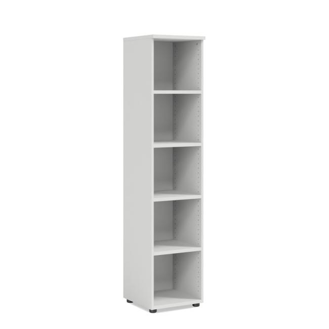 BASIC bookcase, open, 40x40x182.1cm, white