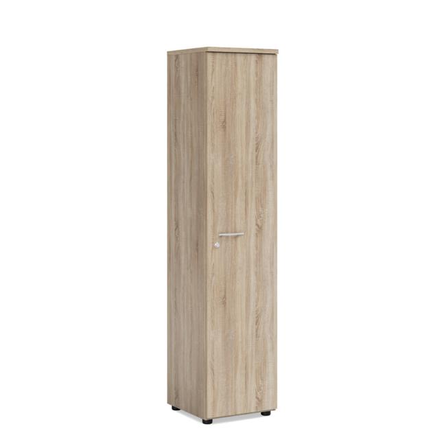 [LZ002984] BASIC bookcase, right door with lock, 40x40x182.1cm, Sonoma oak