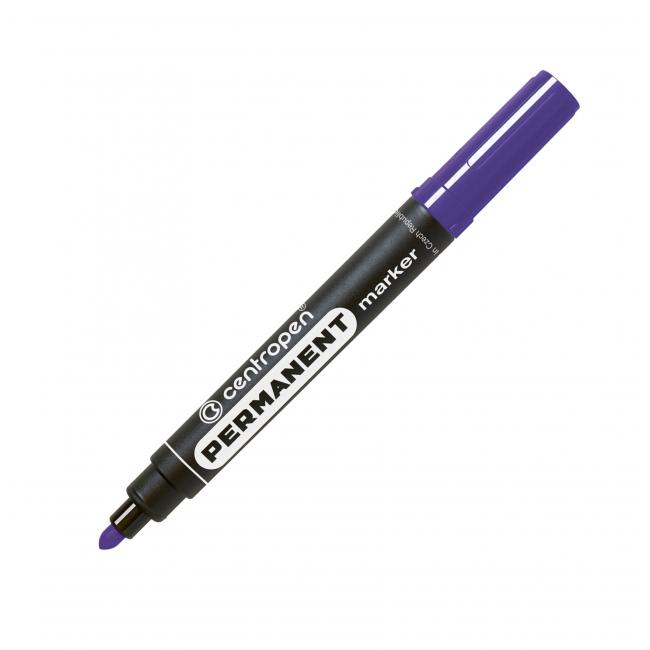 [CE856680] Permanent marker Centropen 8566 purple