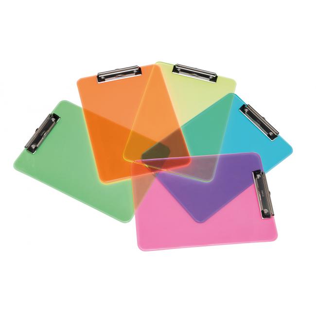 [MA340611] Writing pad A4 MAULneon transparent yellow