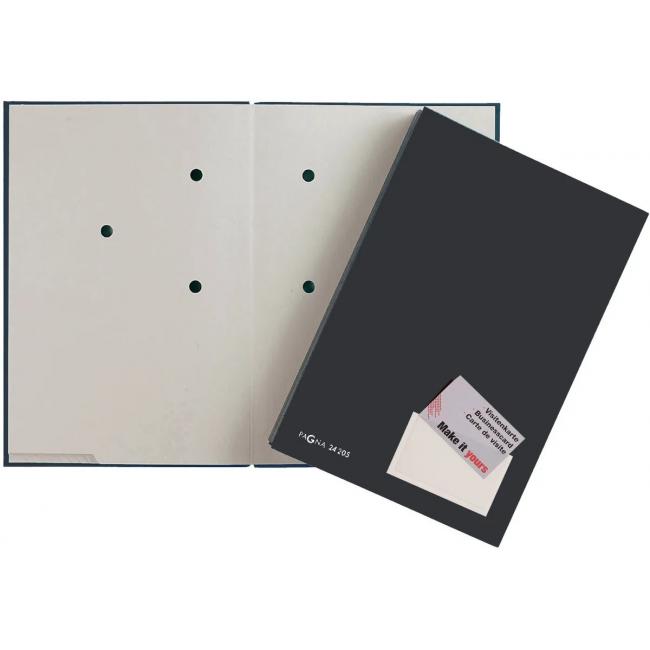 Plastic signature book 20 PAGNA black