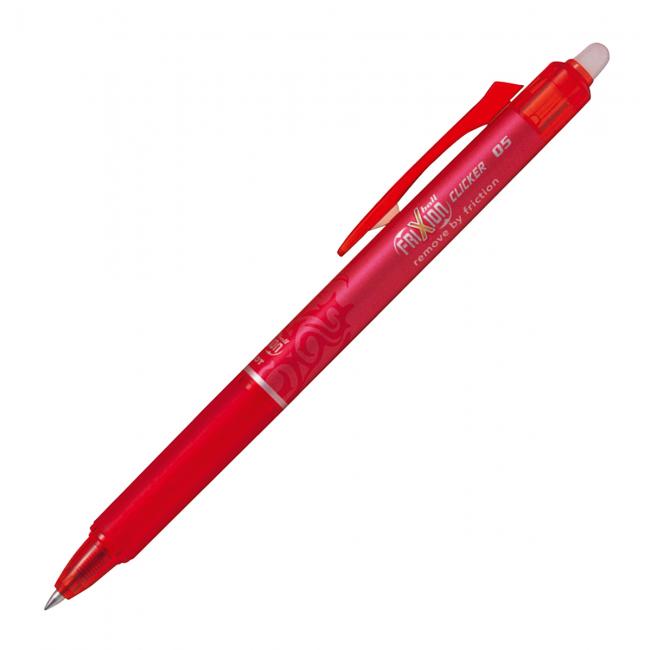 Roller rubber PILOT Frixion clicker 0.5 mm red