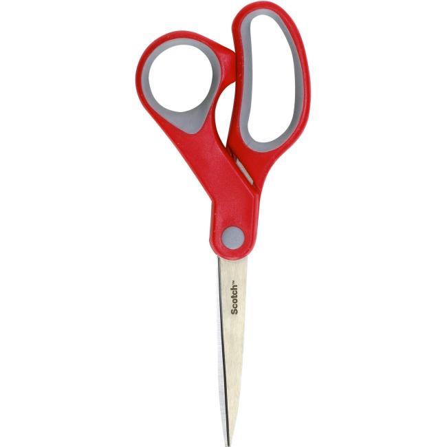 Scissors Scotch Comfort 20cm red, 1 per pack