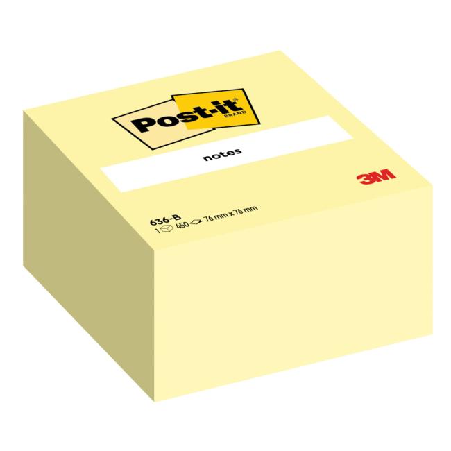 [MM063670] Self-adhesive Post-it note 76x76 yellow 450l