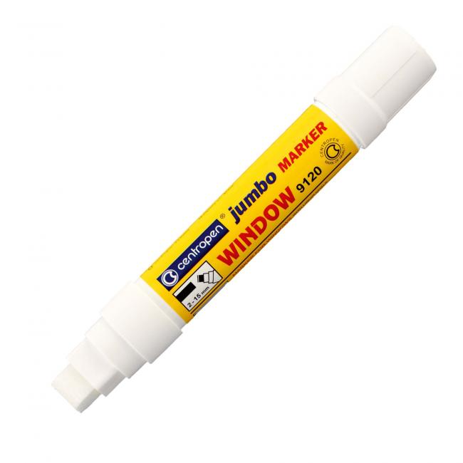 Chalk marker Centropen 9120 white
