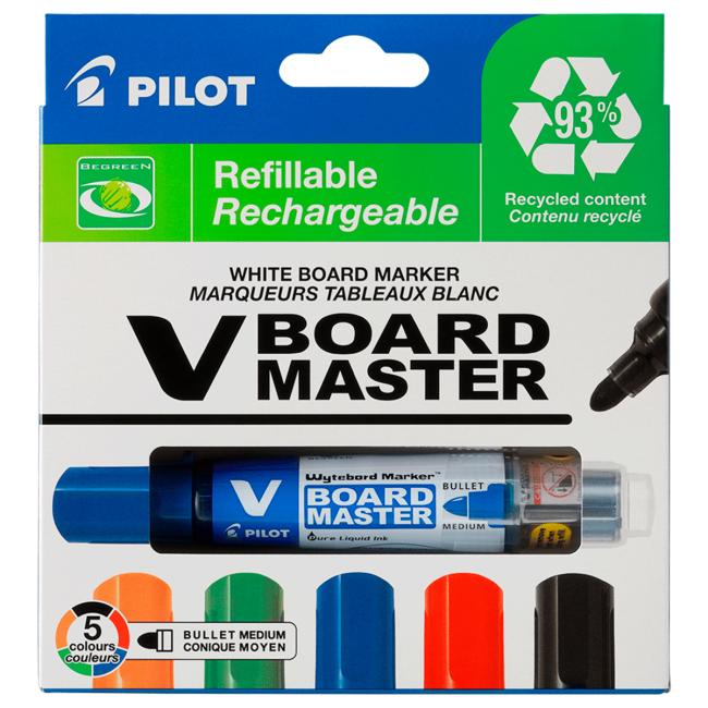 PILOT V-Board master 5S marker set
