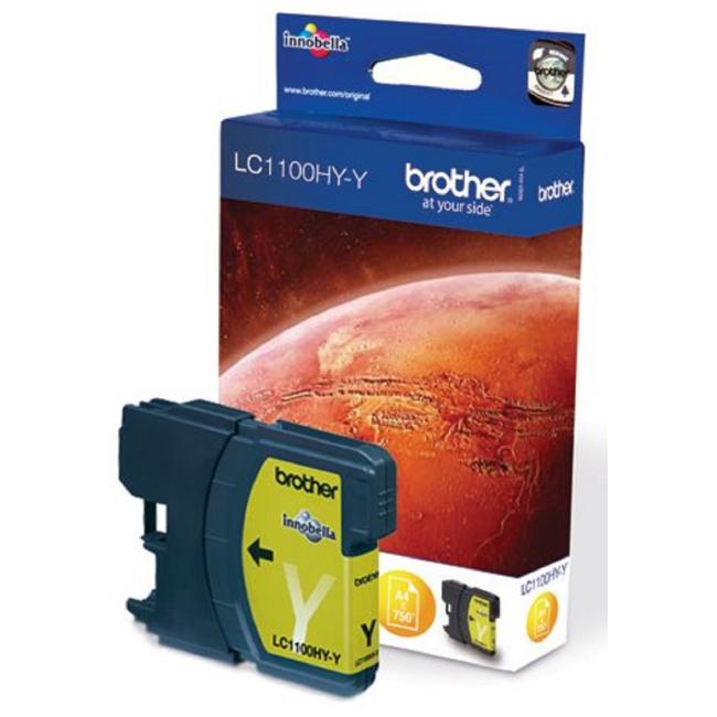 [PP004878] Atramentová náplň Brother LC-1100 pre MFC-6490CW/DCP-6690CW yellow HY (750 str.)