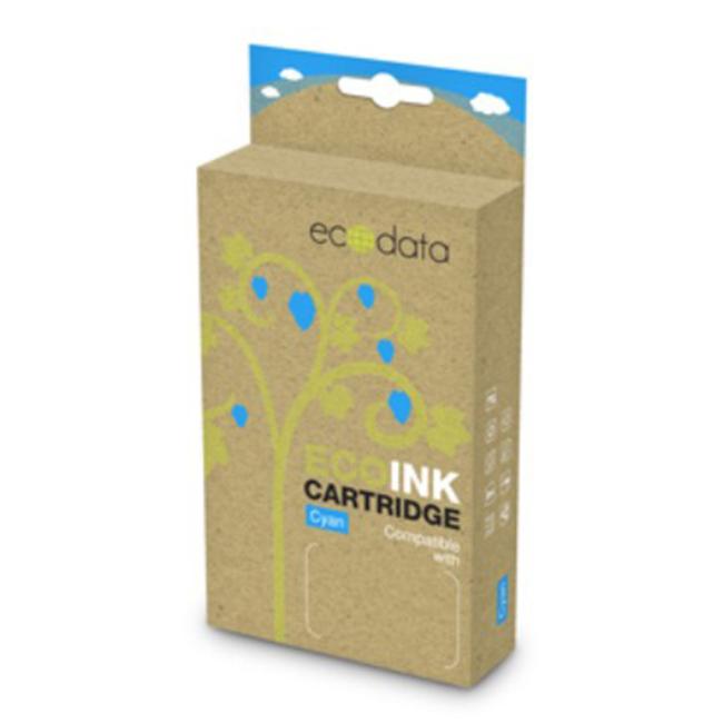[PP009371] Ecodata alternative ink for HP C9371A No.72, Cyan, 130 ml