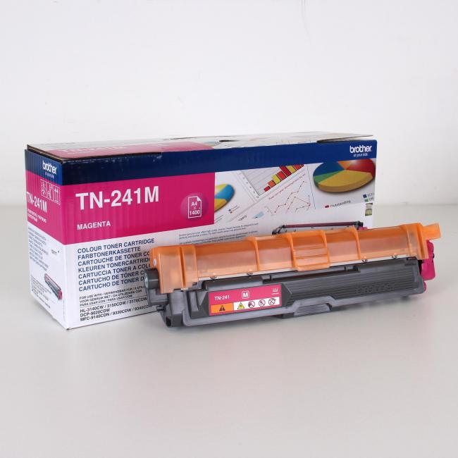 Toner Brother TN-241M pre HL-3140CW/3150CDW/3170CDW/ DCP-9020CDW purpurový (1 400 str.)