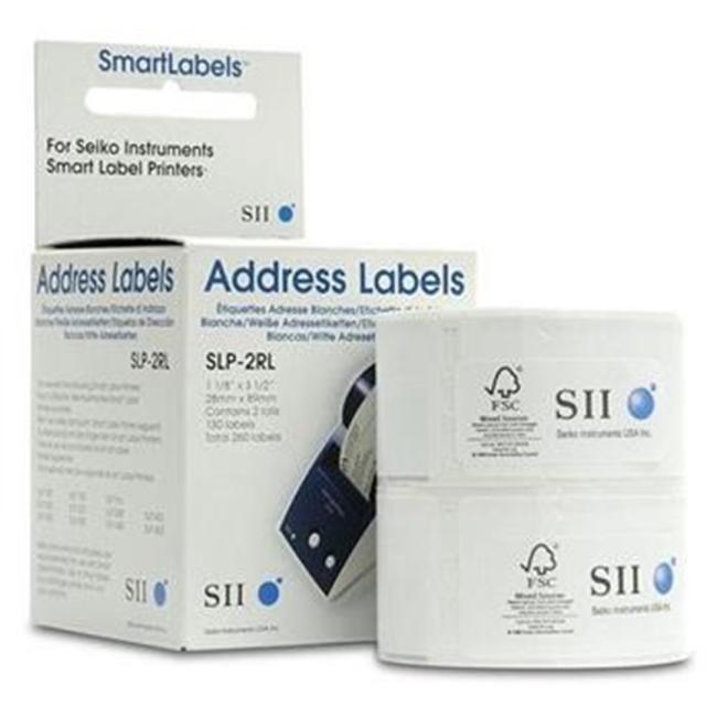 Skateboard labels SEIKO SLP-2RL Address Labels 28x89mm (2 pcs)