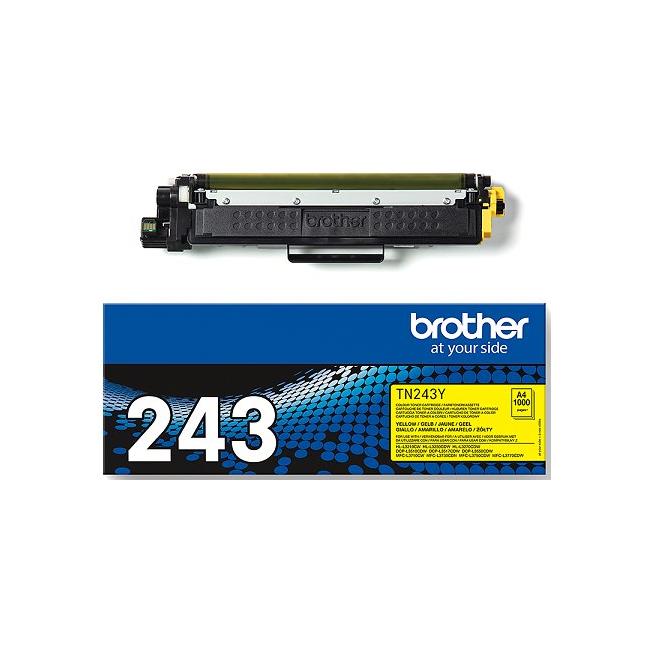 Toner Brother TN-243 pre HL-L3210CW/L3270CDW/DCP-L3510CDW/L3550CDW žltý (1 000 str.)
